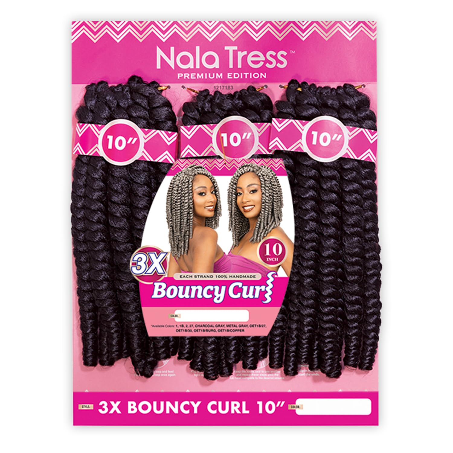Amazon.com : Janet Collection Crochet Braids Nala Tress 3X Bob
